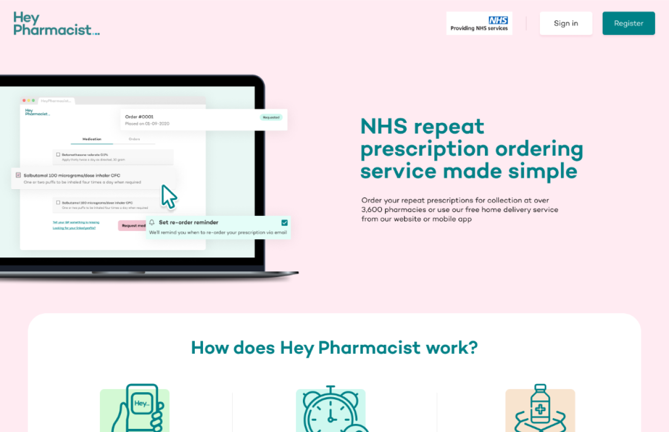 Hey Pharmacist service intro